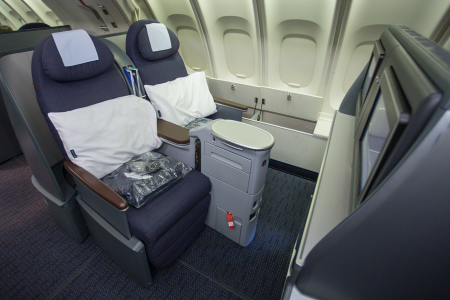 United 747-400 Seats