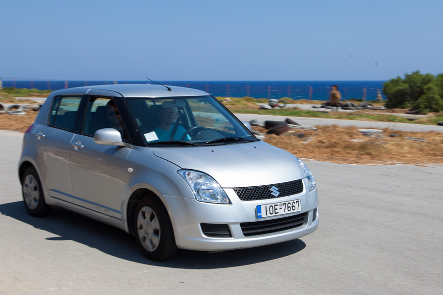 Rental Suzuki on Crete